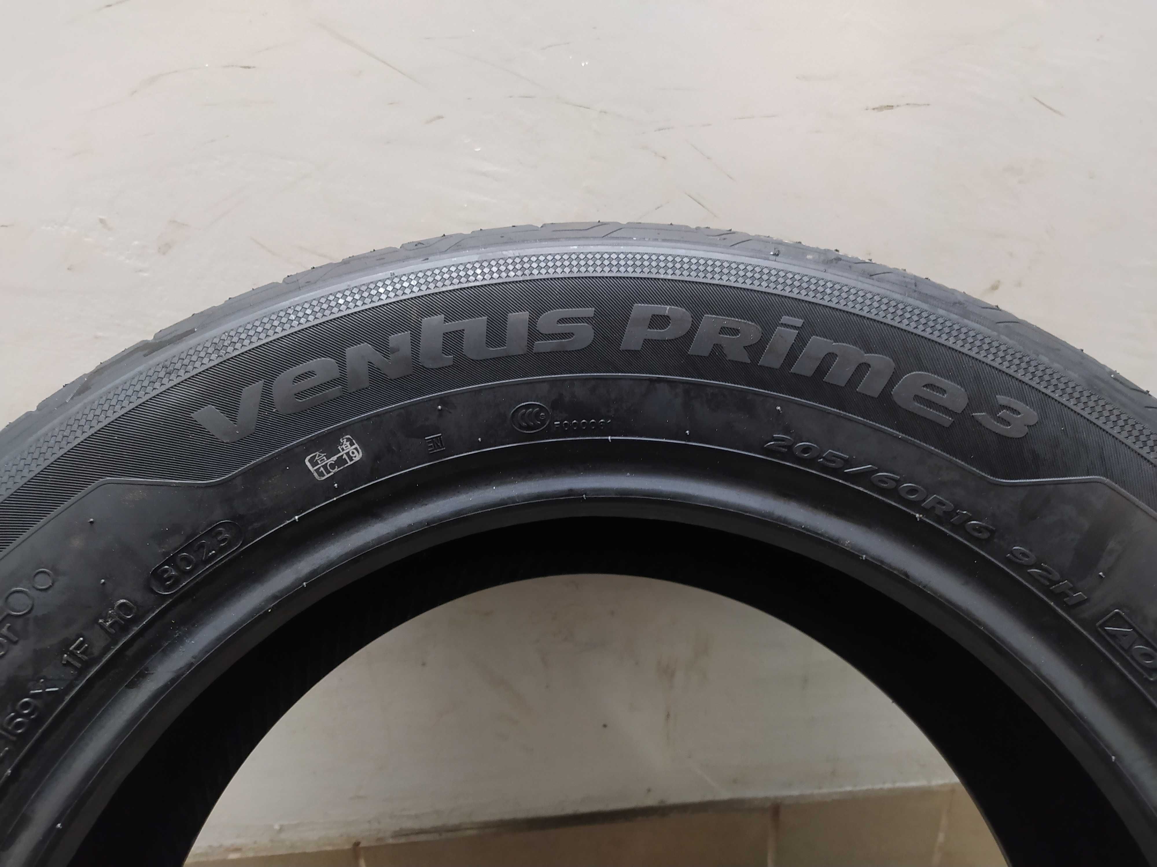 1x205/60R16 Hankook Ventus Prime 3, NOWA, 2023 rok, 92H