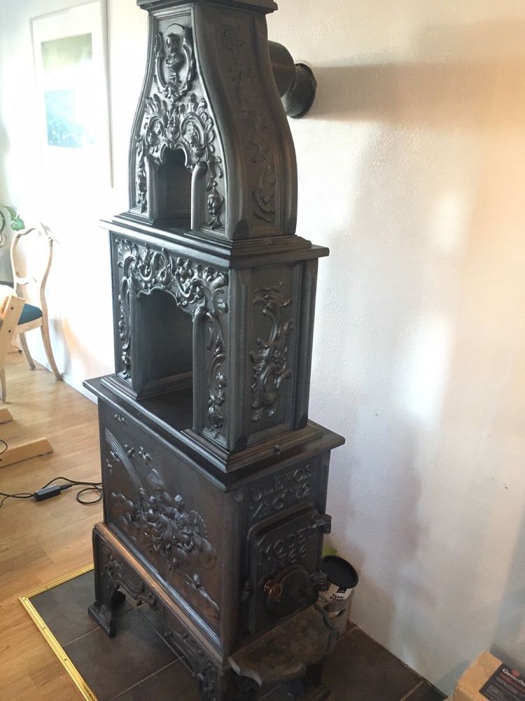 Норвежская многоэтажная печь камин буржуйка Jotul, Dovre