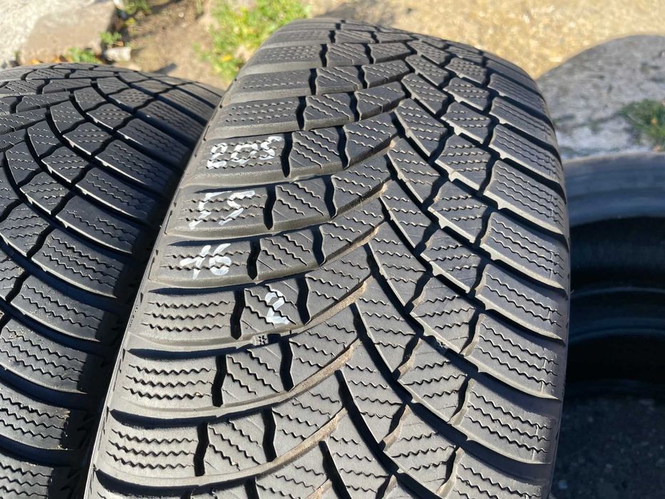 ЗИМА 205/55R16 BRIDGESTONE - 2шт.  - 2022 - Есть и другие шины