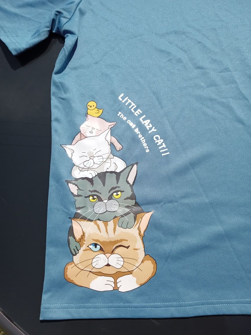 T-shirt z nadrukiem Shein