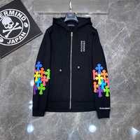 Zip Hoodie Chrome Hearts - L - Black