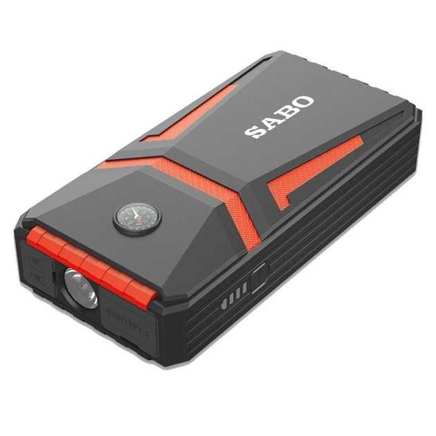 Пусковий зарядний пристрій Бустер для авто SABO А5 Jump Starter 1000A