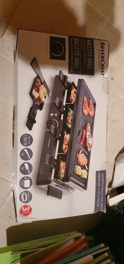 Raclette Grill Silver Crest