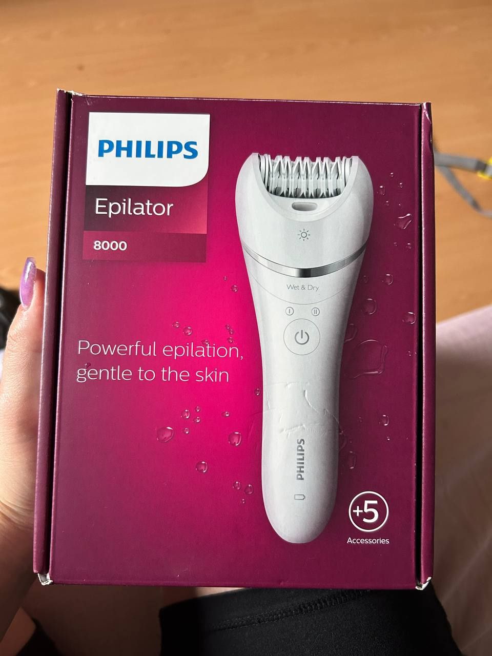 Epilator Philips 5 akcesoriów