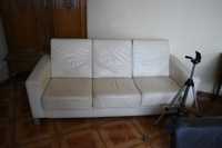 Skórzana kanapa, sofa Kler, 196x80x83 cm