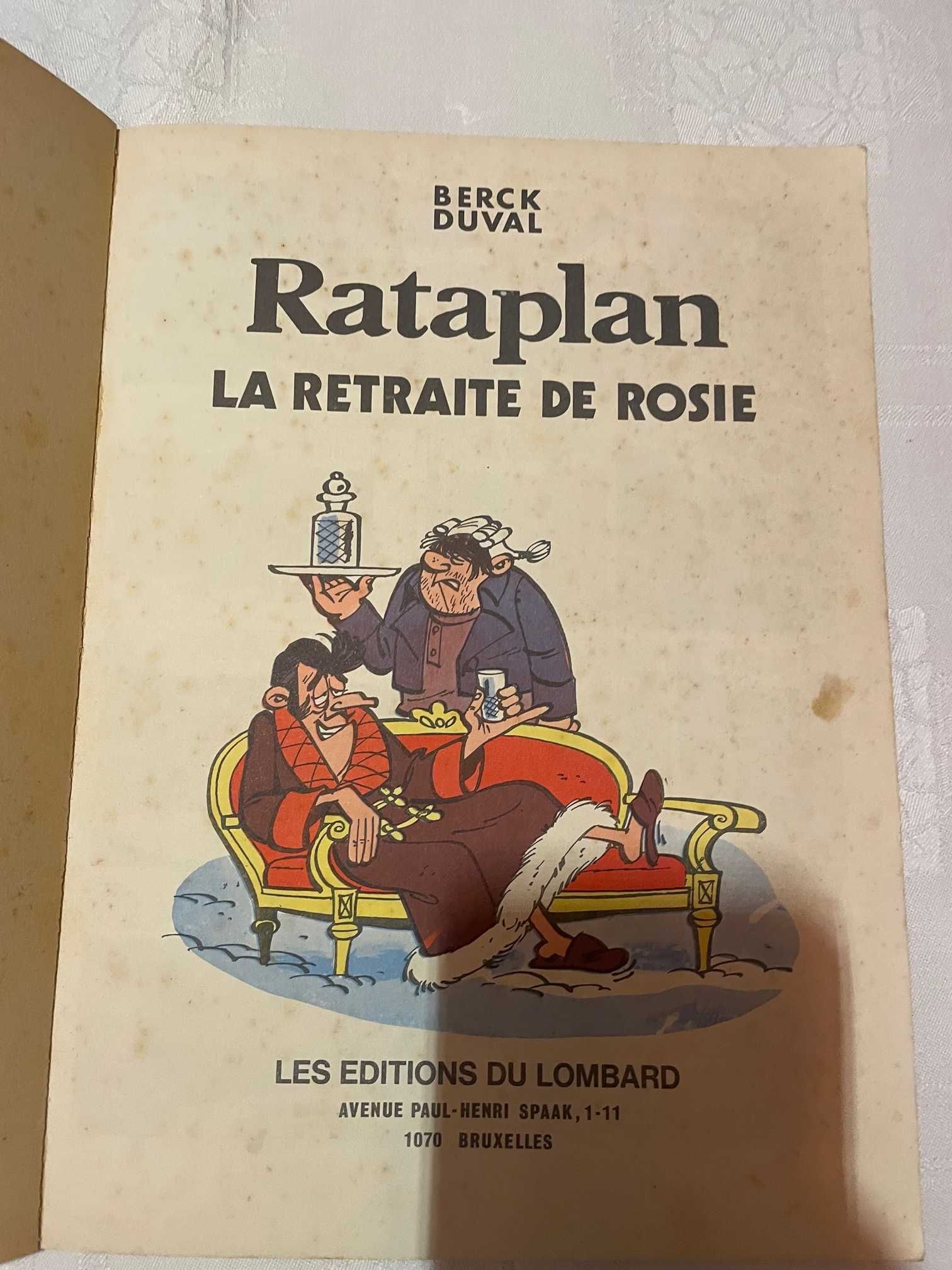 Rataplan vol. 13, La Retraite de Rosie, Lombard, 1972, raro