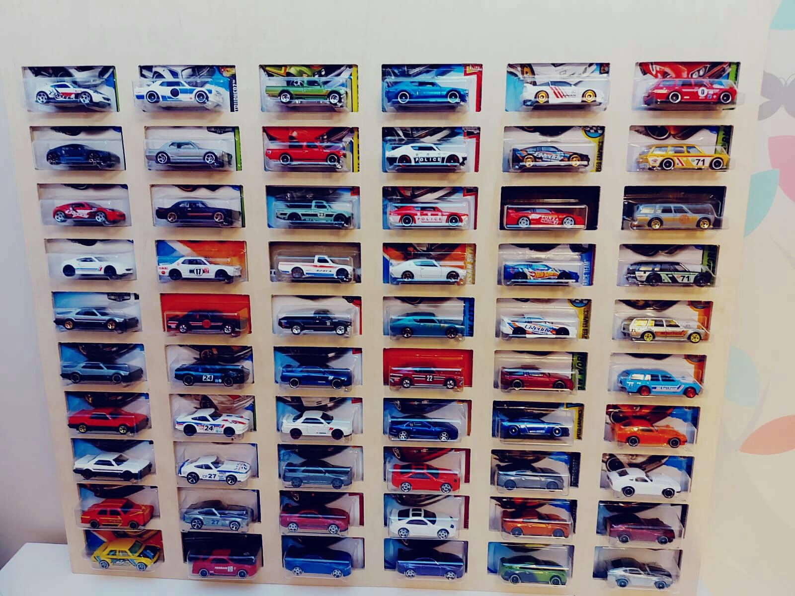 Blister Display półka na resoraki samochodziki Hot Wheels Matchbox