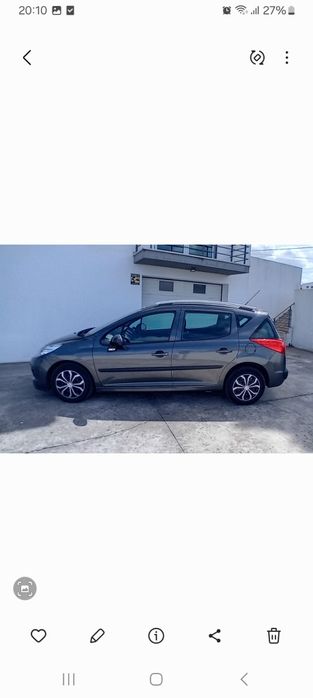 Pegeout 207 Sw 1.4  Trendy impecável 165000 kms (POUPE 750€)