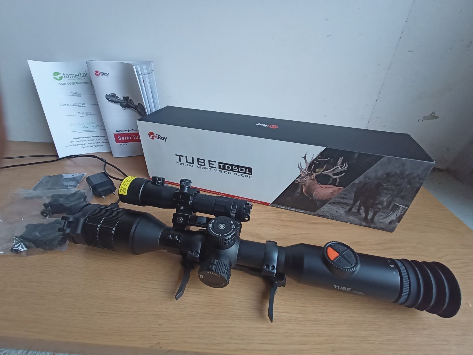 Luneta noktowizyjna infiray tube td 50l