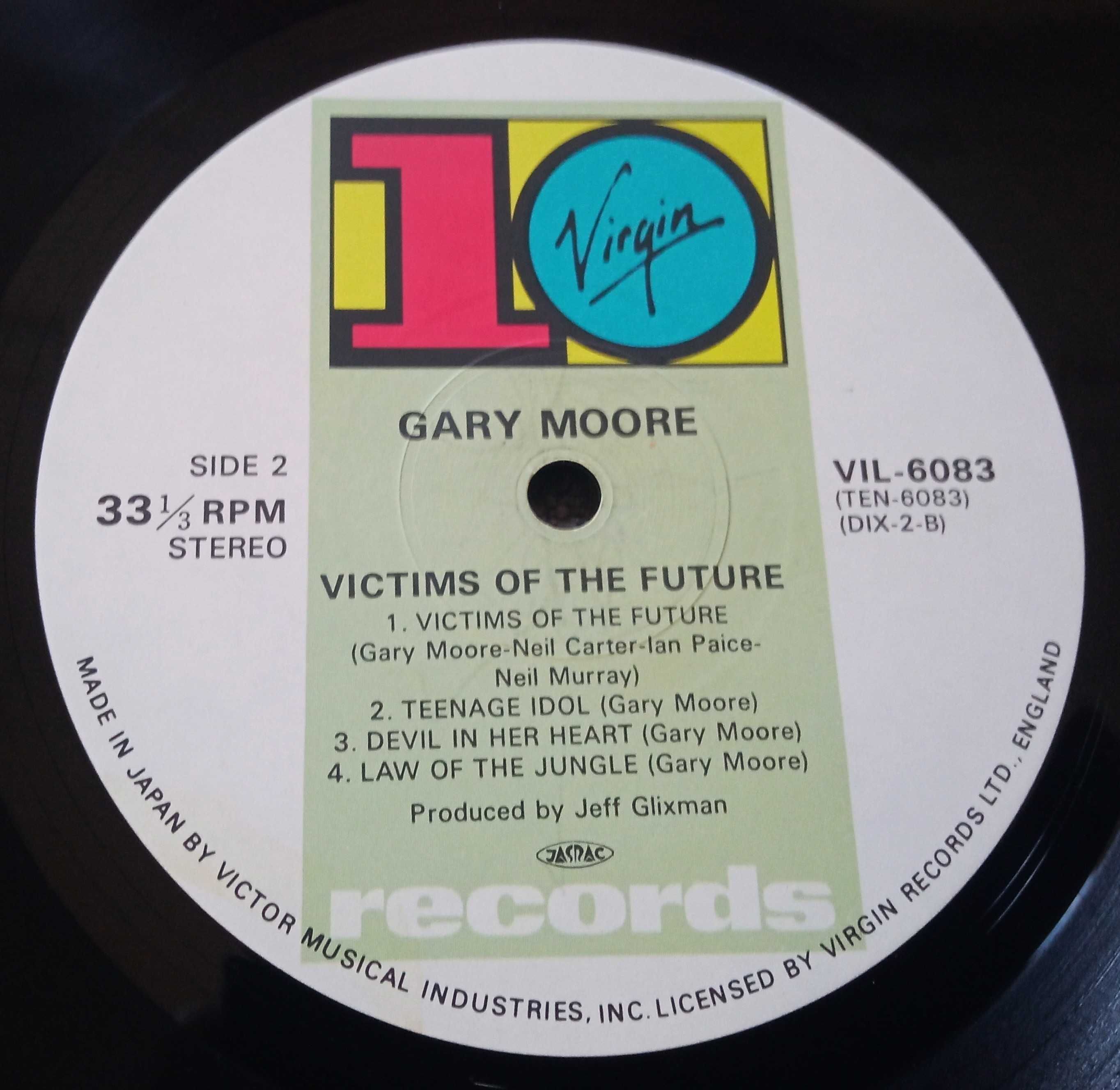 Gary Moore Victims Of The Future 1984r. Japan Obi
