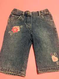 Spodnie dzinsy jeansy rozmiar 0-3