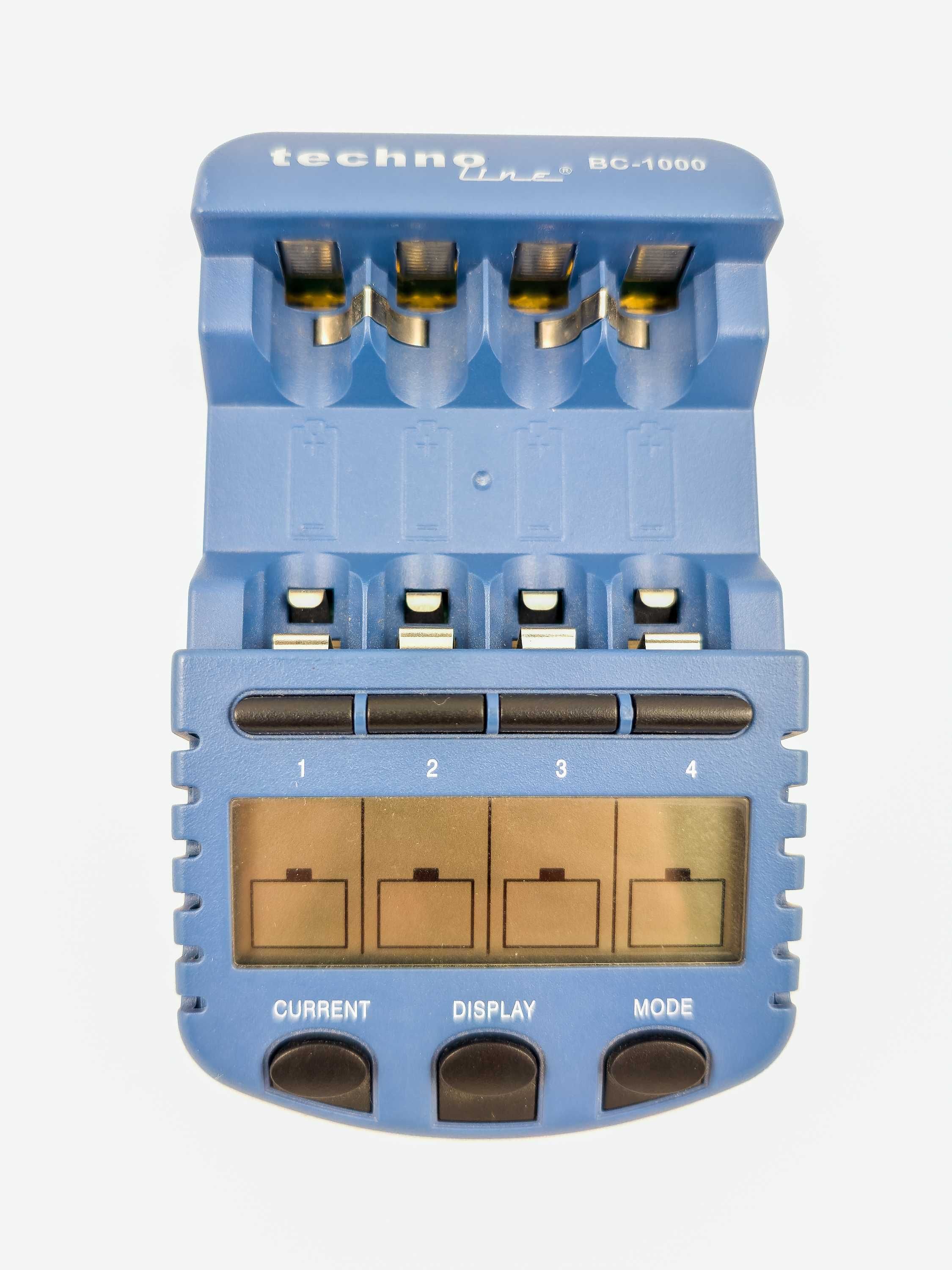 Technoline BC-1000, ładowarka procesorowa AA/AAA/NiMh/NiCd