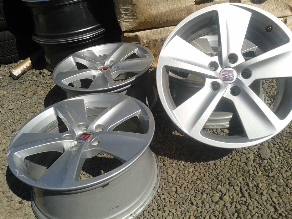 oryginalne r17 felgi volkswagen golf caddy passat troc jetta 5x112 eos