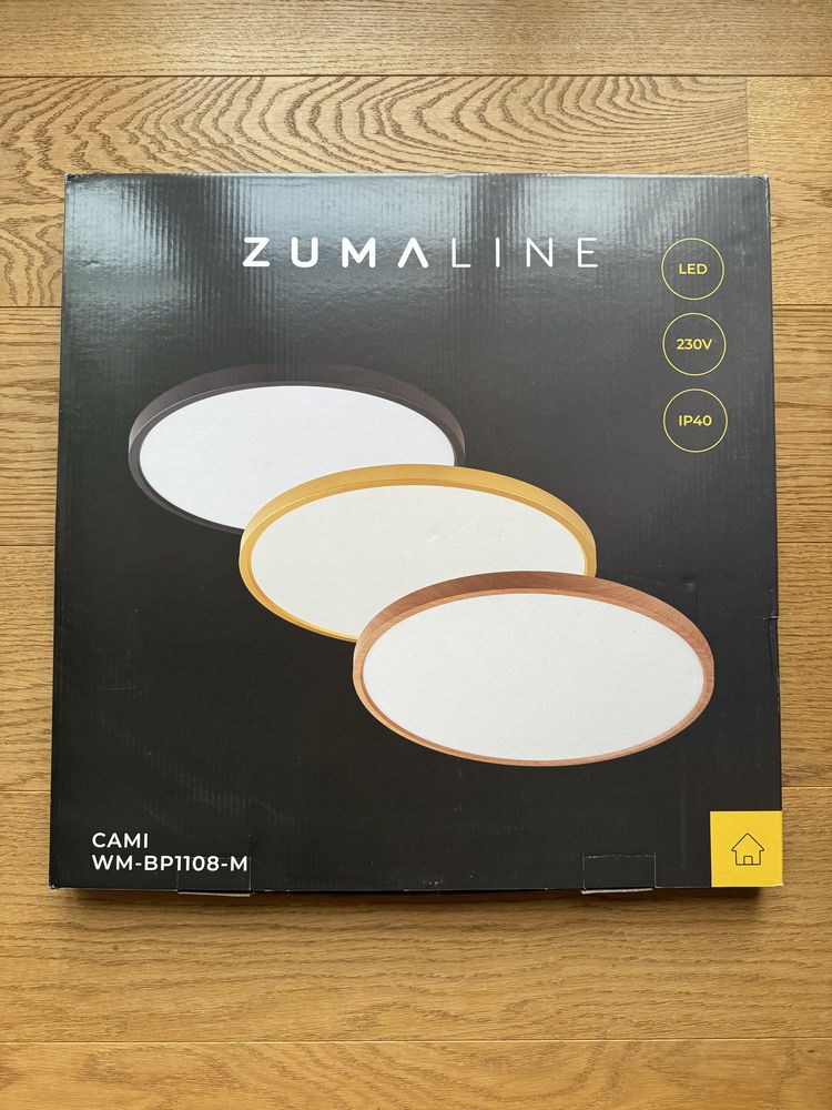 Plafon lampa Zuma Line Cami D50 50cm LED/42W czarny WM-BP1108-M-BL