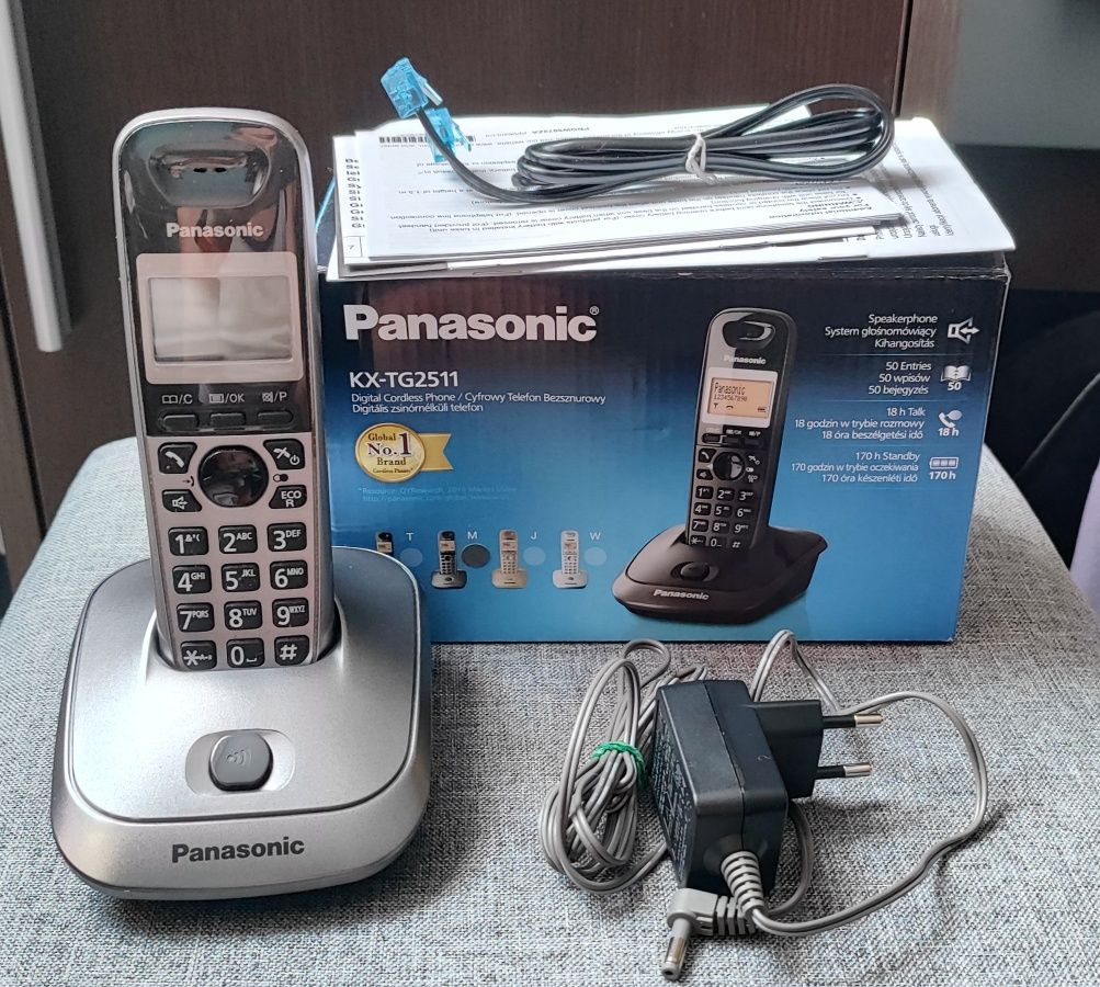 Telefon stacjonarny bezprzewodowy Panasonic KX TG2511