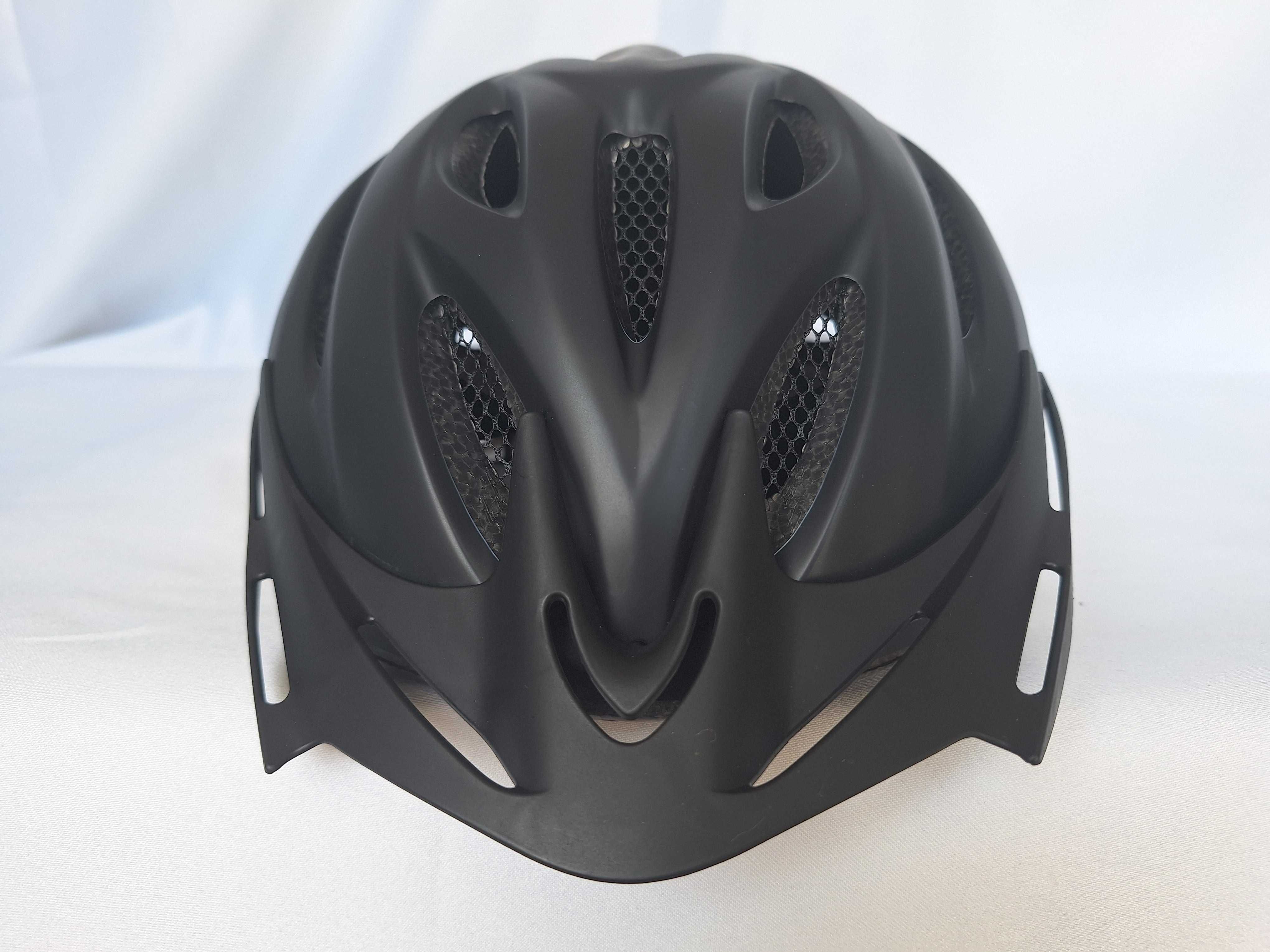 Kask rowerowy Fischer Helm FZ-016 Fahrad Black Matt L 58-61cm