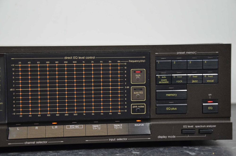 TECHNICS SH-8066 Korektor graficzny TOP JAPAN oryginał okazja!