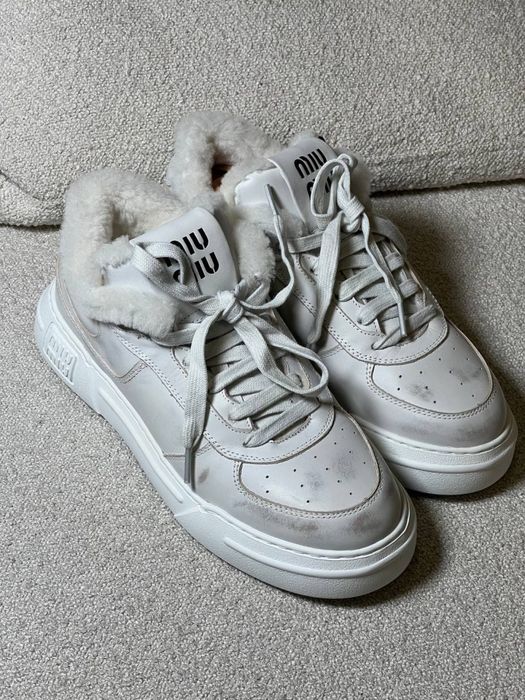 Кросівки з зутром MiuMiu! Розмір 39-40! Нова колекція! Повне пакування