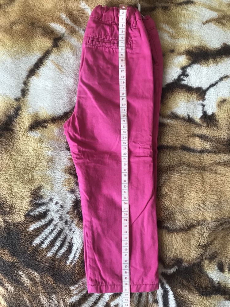 Рожеві штани, брюки  baby club для дівчинки 1,5-2 роки