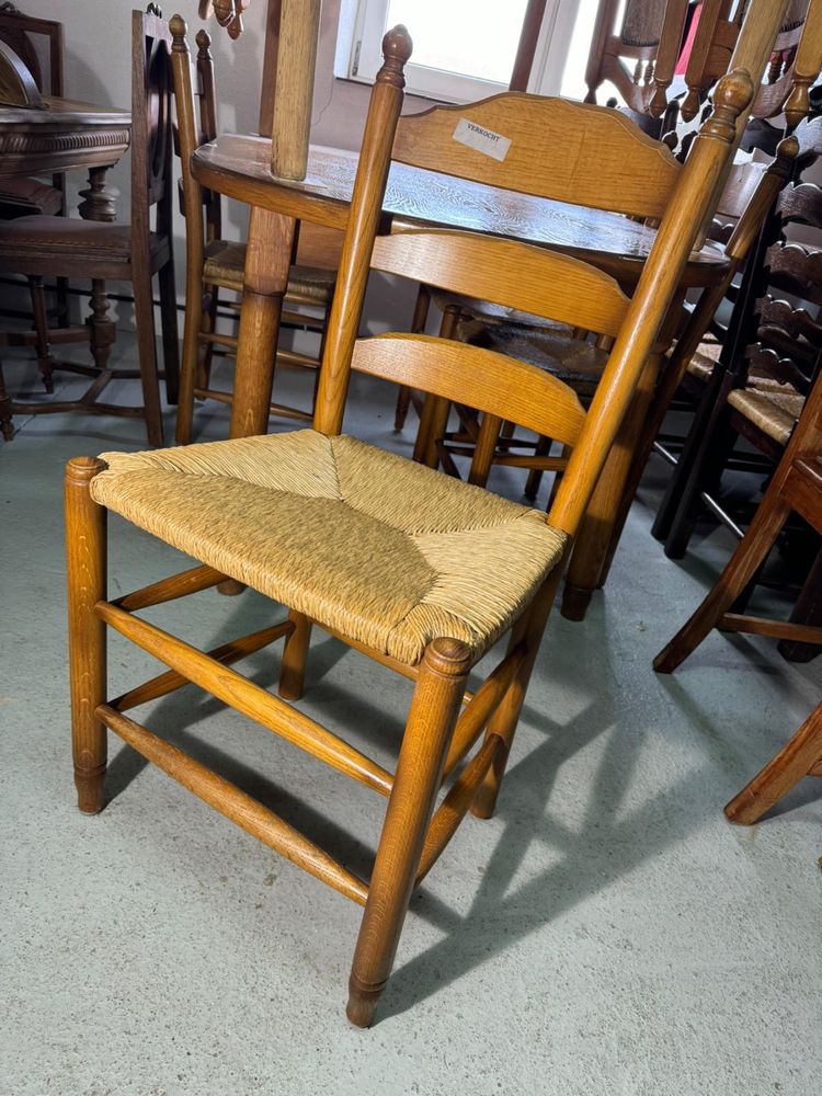 Stół  dębowy + 4 krzesła