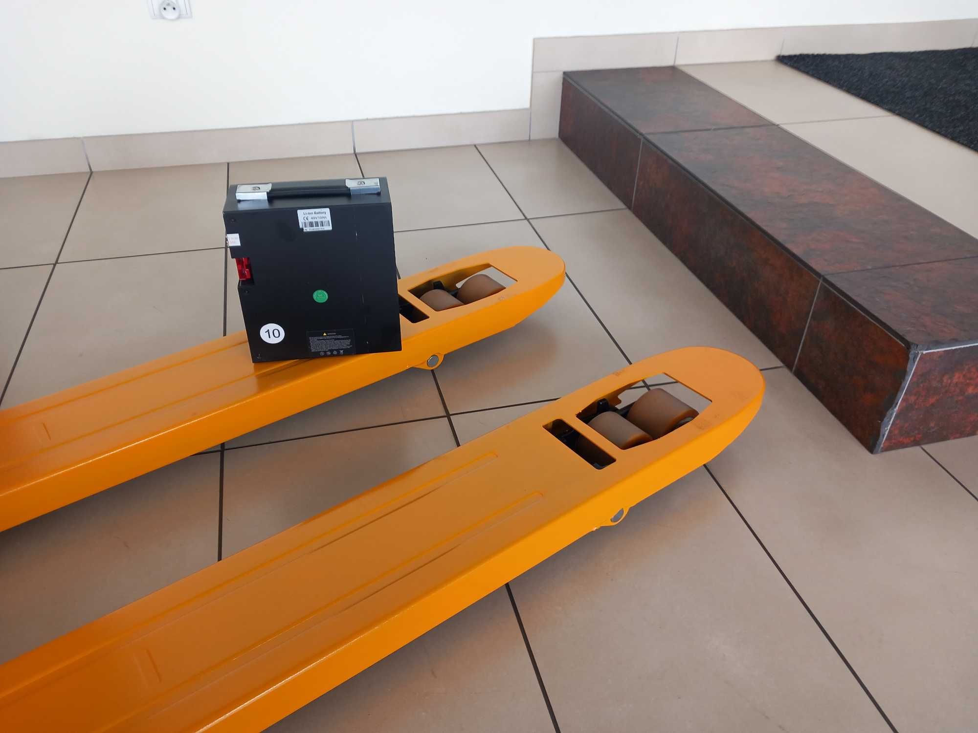 Wózek Paletowy Elektryczny 2000kg Widły L-1150 /Zwalniacz Hamulca 2024
