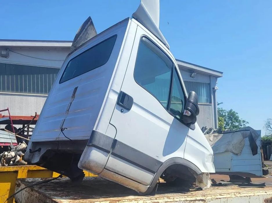 Kabina Iveco Daily Kompletna sanki resory kiper wywrot hds silnik