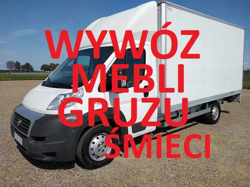 WYWÓZ GRUZU wywóz mebli Opróżnianie mieszkań rozbiórka altanek