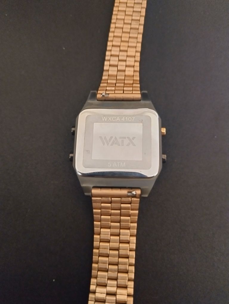 relogio watx metal wxca4107 rose gold