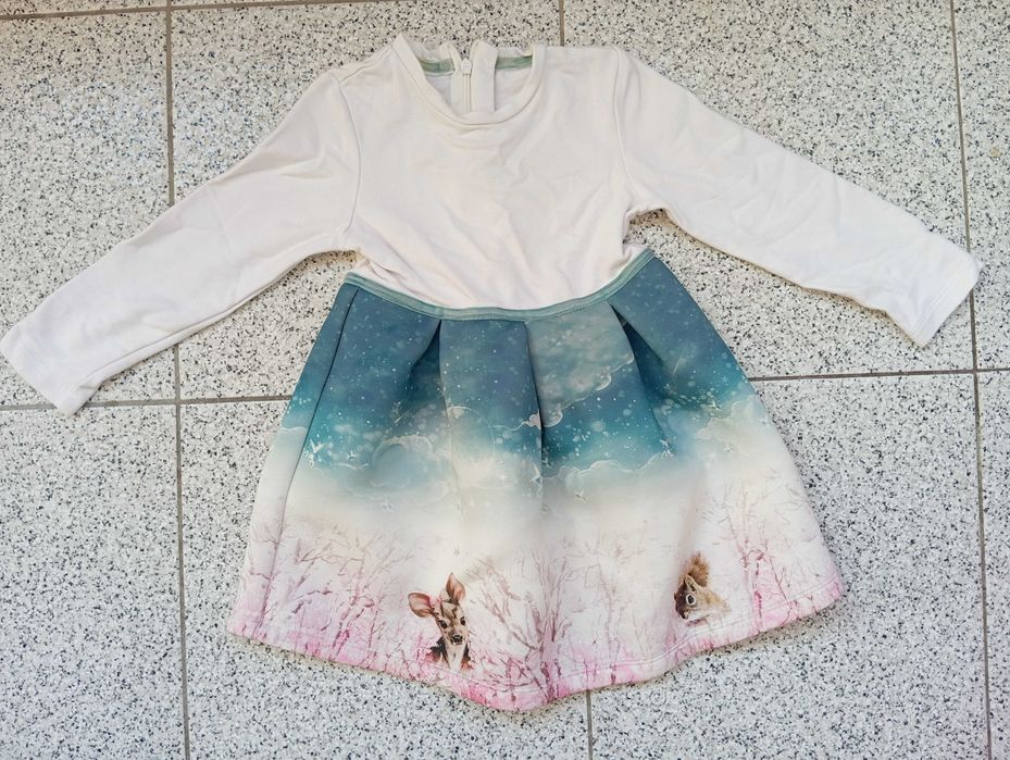 Vestido de menina muito bonito 12-18 meses