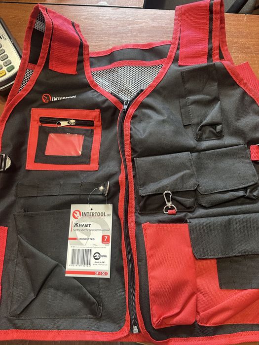 Жилет + сумка слесарно будівельні. Нові
