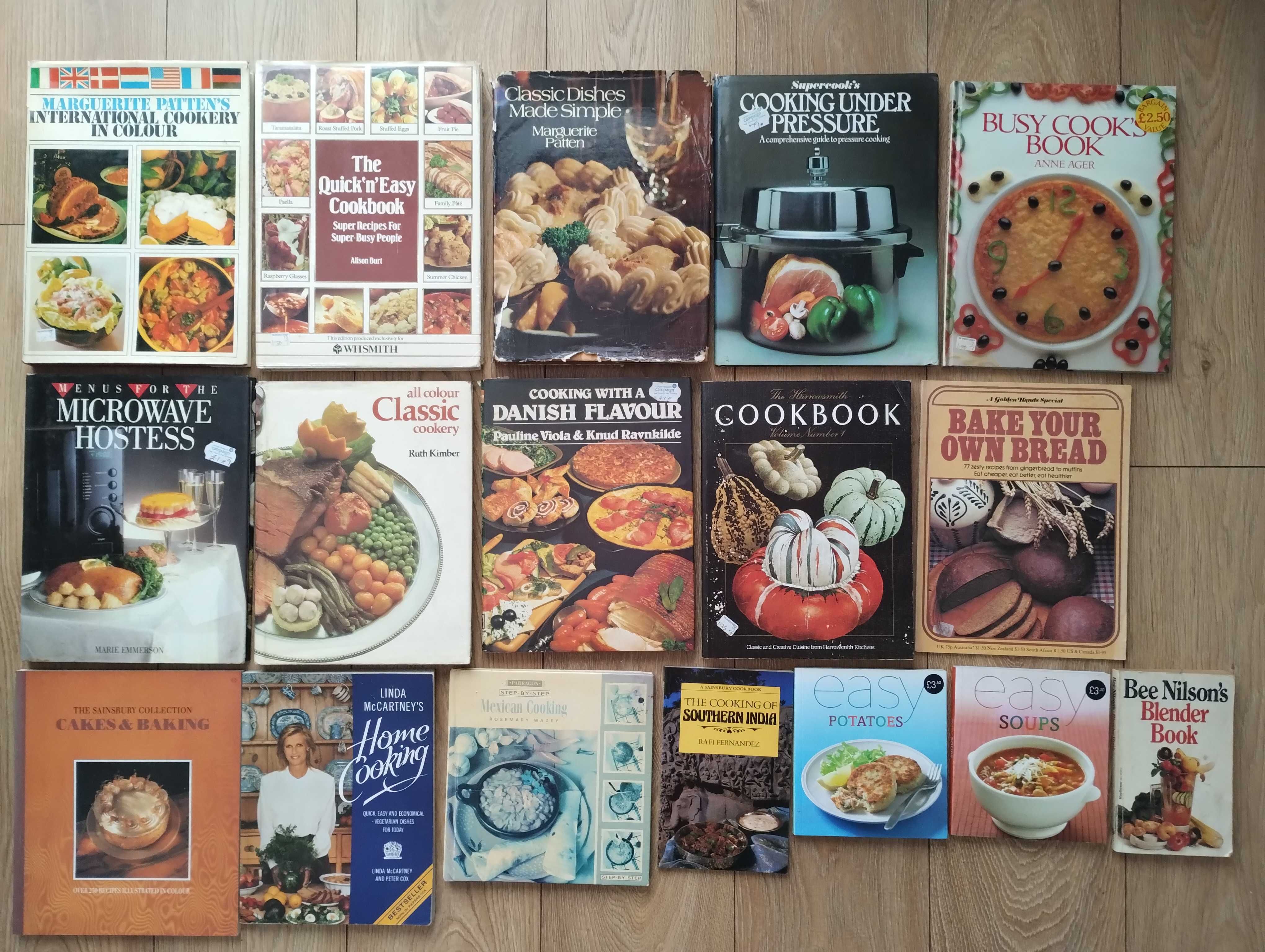 17x książki kucharskie po angielsku Cookbook Bake your own bread