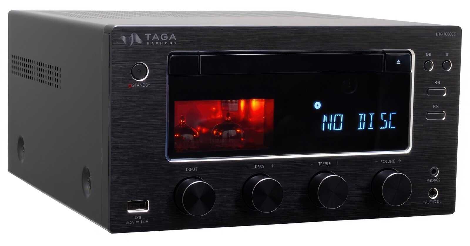 Amplituner 2.1 z odtwarzaczem cd TAGA HARMONY HTR-1000CD V.3 / OKAZJA!