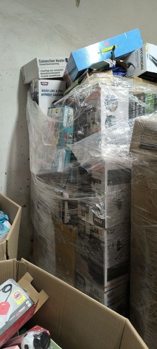 Mix palety zwroty konsumenckie kat A AB abc 18 palet mega cena