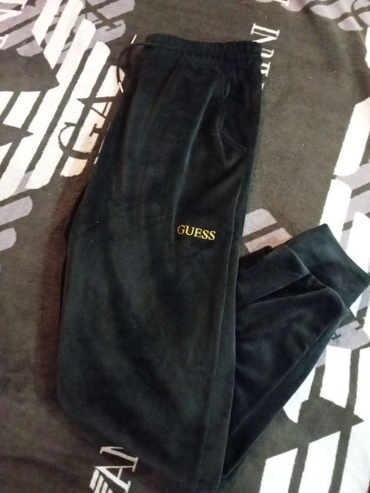 Męski Guess Welur dres