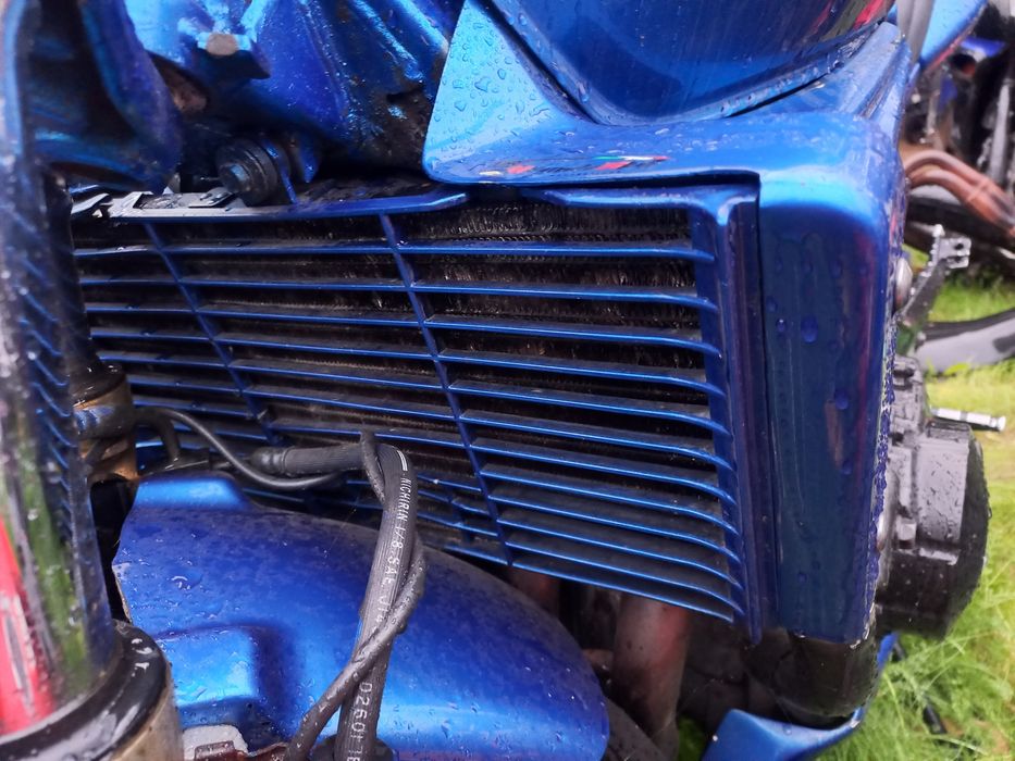Honda hornet 600 pc34 silnik rama z dokumentami zbiornik pompa osłona