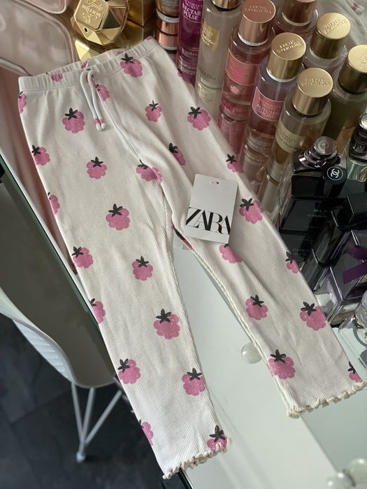 Лосіни в рубчик zara 3 - 4 р 104 см джинси зара мікі disney спідничка