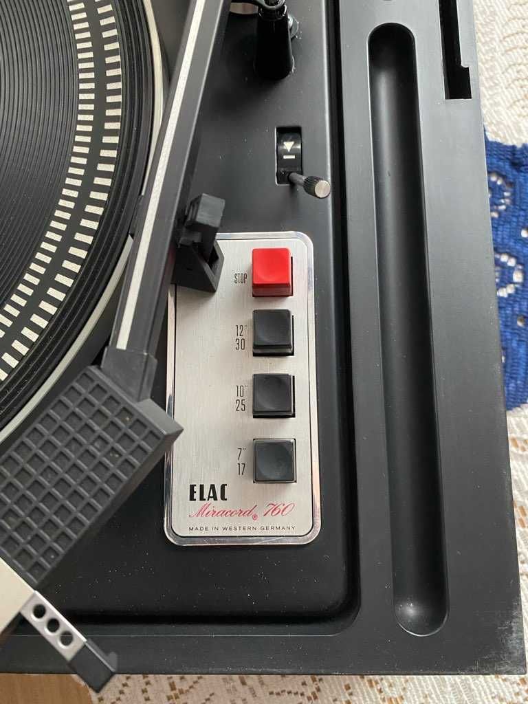Gramofon ELAC PC 760 - uszkodzony
