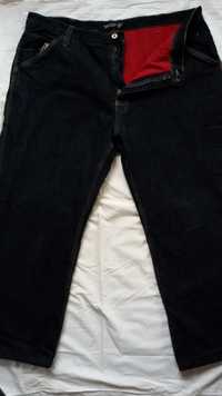 джинсы мужские утеплённые чёрные
