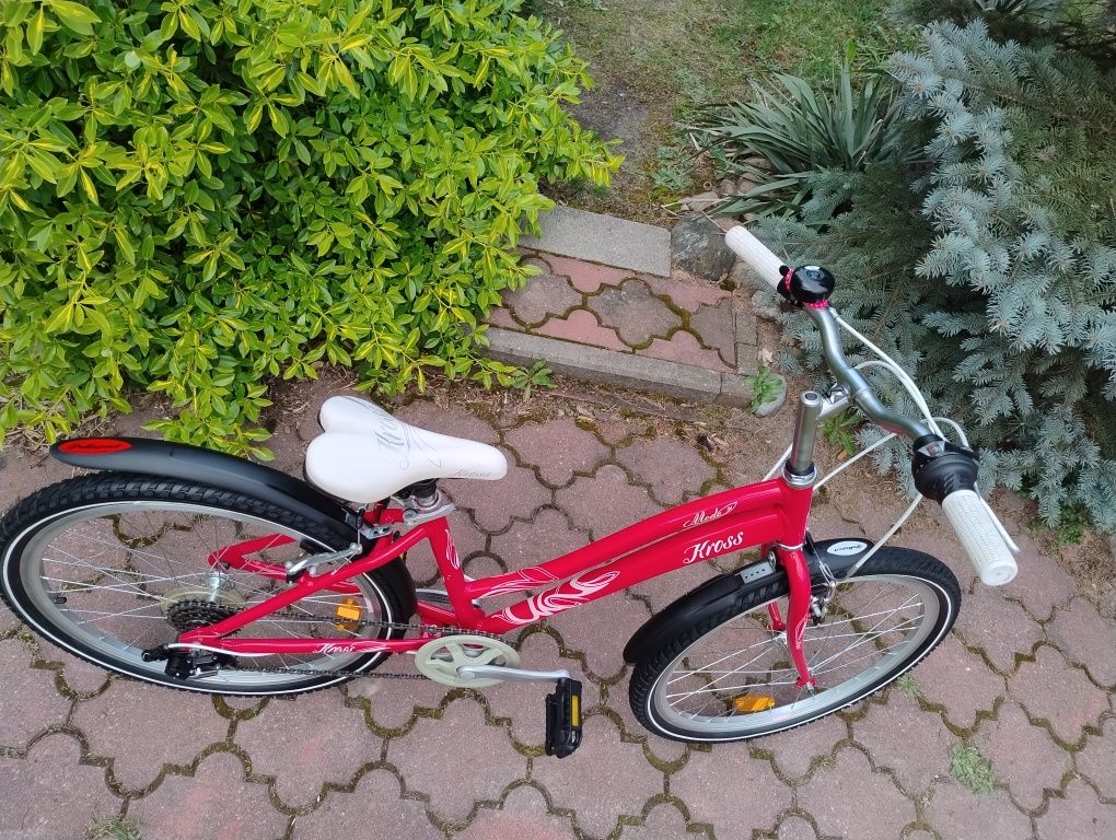 Alu 24" Kross rower z przerzutkami młodzieżowy dziecięcy