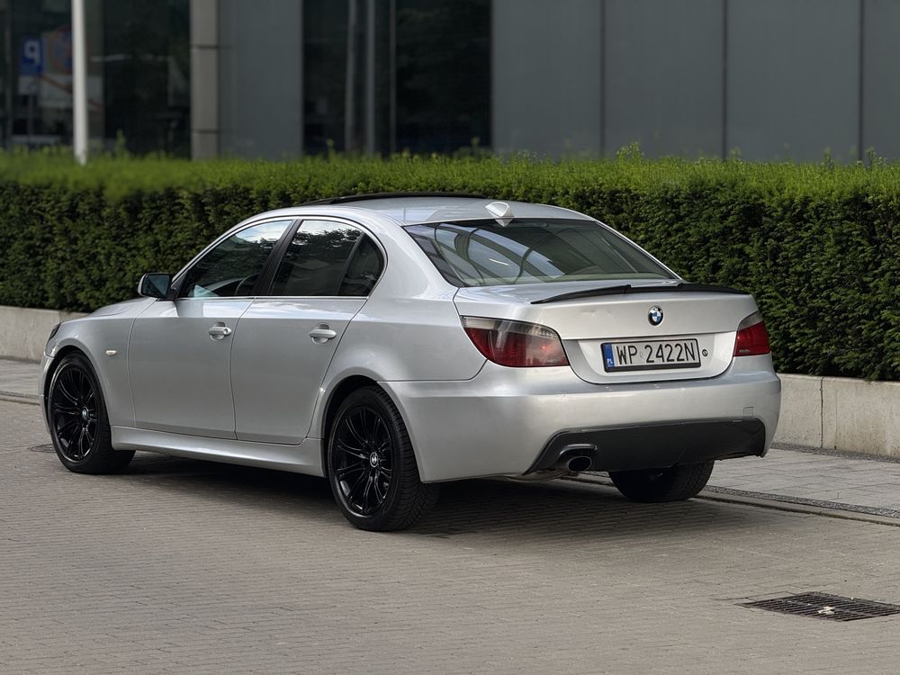 BMW E60 520d • Automat • 2006 • Stage 1 ~200KM • Bogate wyposażenie