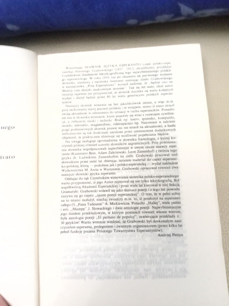 Słownik Języka Esperanto  cz.1