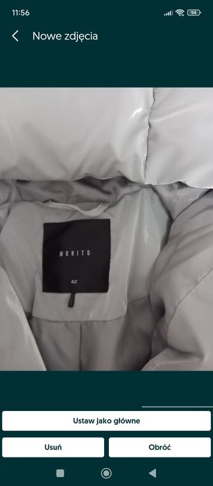 Płaszcz zimowy damski 42 mohito