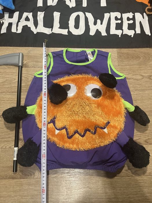 Костюм на хеллоуін гарбузик кажан 3-4 роки є багато інших