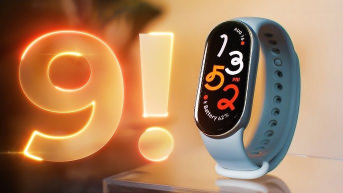 Mi band 9 колір Blue Global Version New