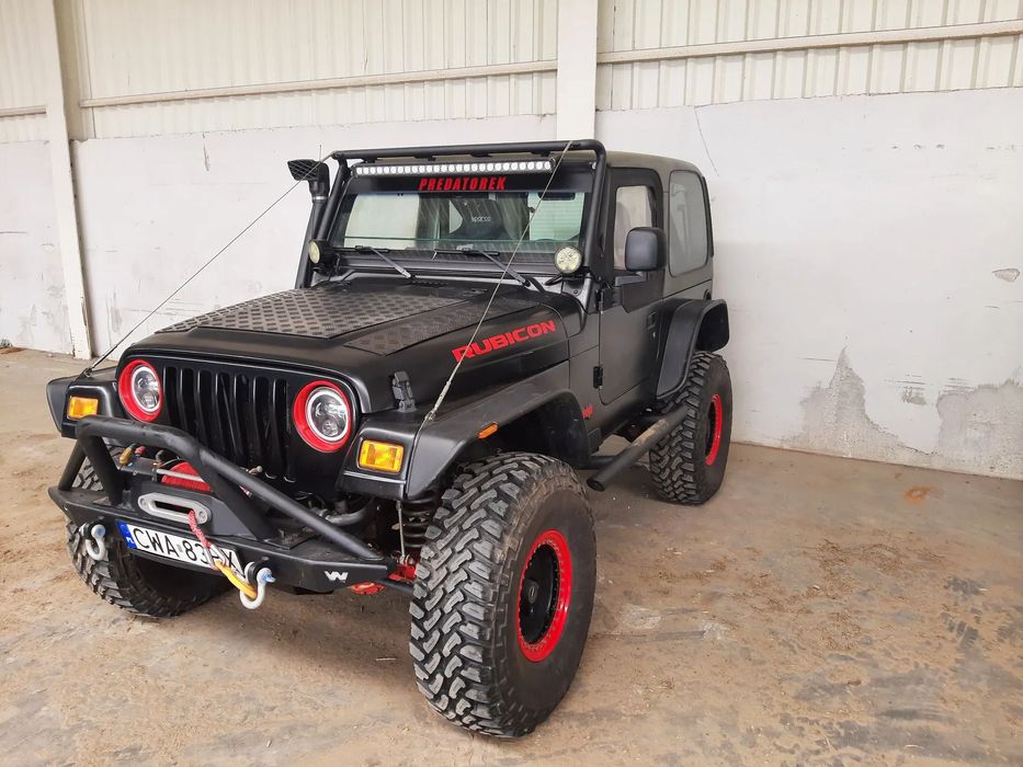 Jeep Wrangler 37 cali, DANA 44, 4.0 R6,blokady,Bilstein