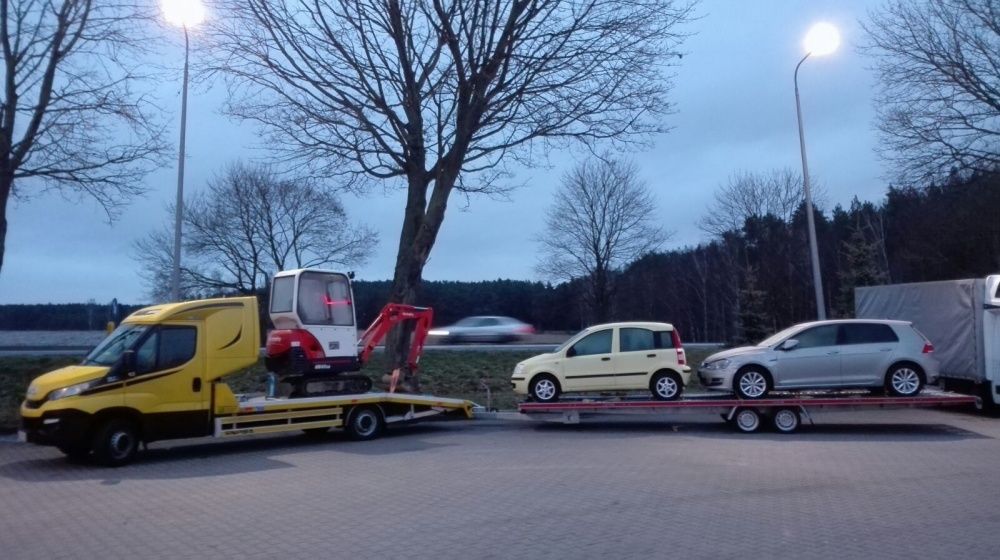 Transport aut z Niemiec, Holandii, Belgii i EU Auto pomoc 24h