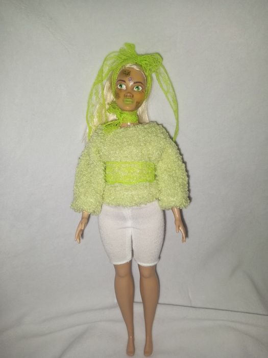 Кукла Барби Barbie ООАК Болотница на теле пышки