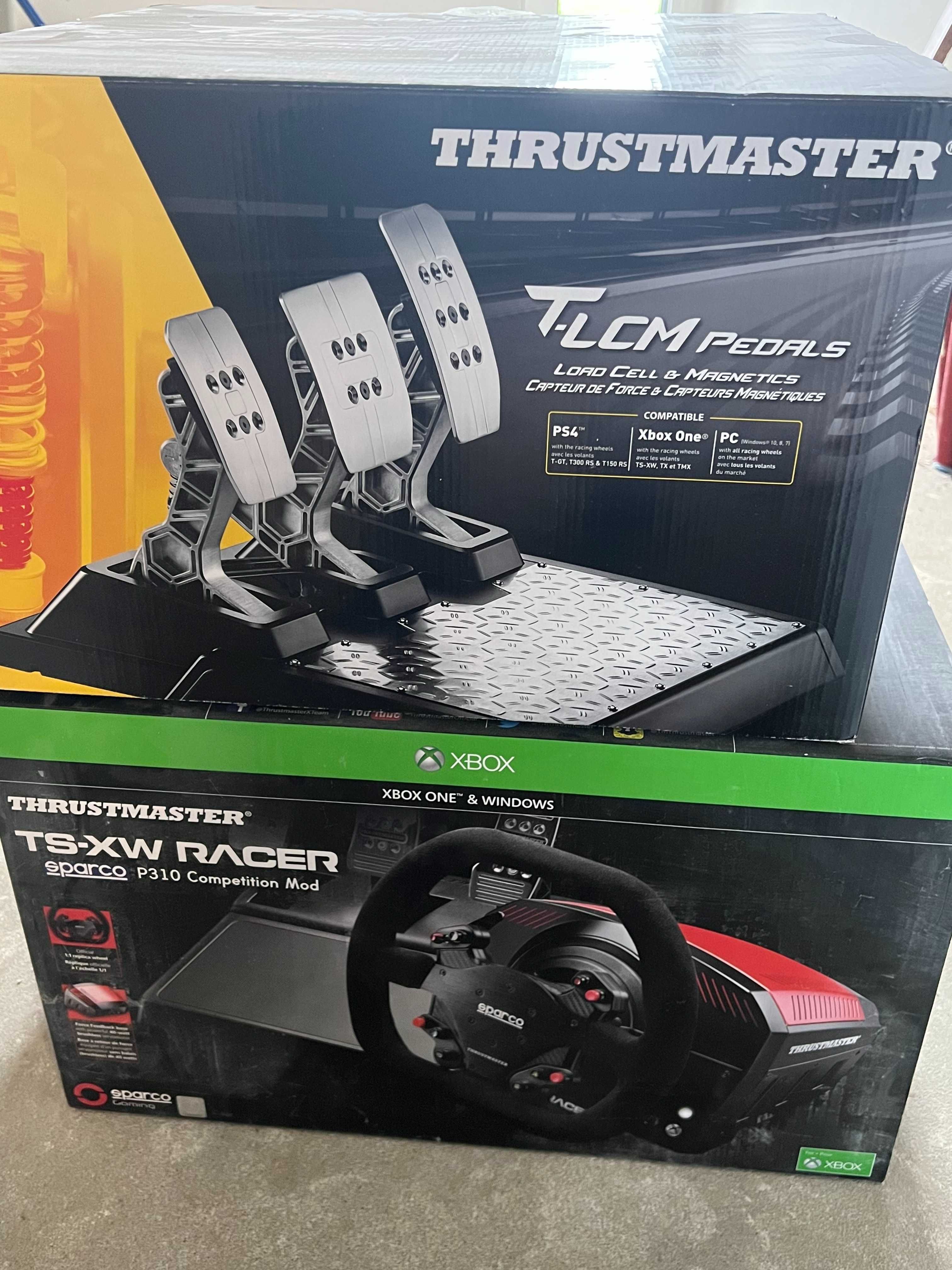 Symulator wyścigowy - Thrustmaster TS-XW | Cockpit F1 | T-LCM Pedals