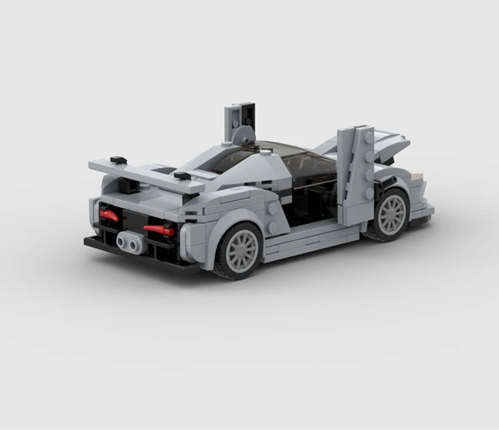 Auto autko model z klocków na wzór LEGO Lamborghini