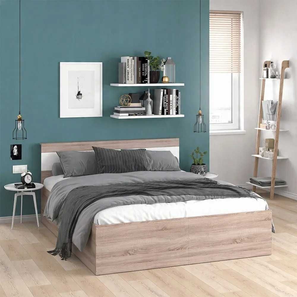 Łóżko podwójne  Vicco Adria 160x200 dąb/sonoma